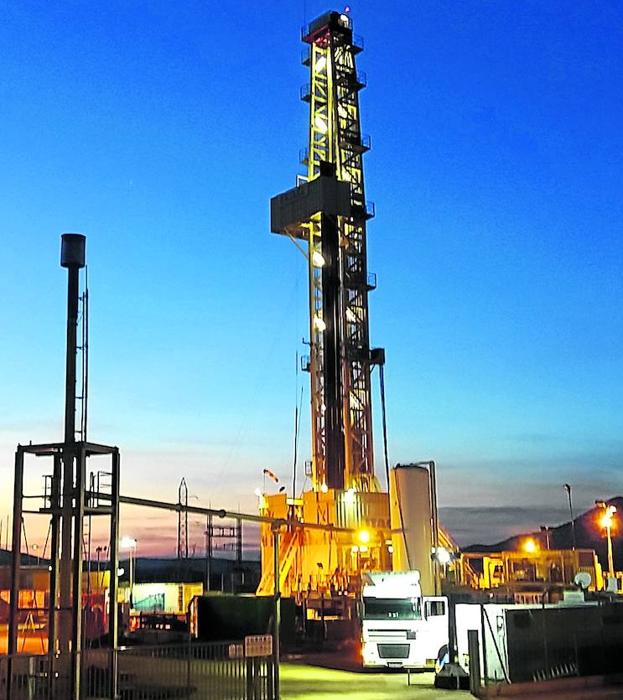 El pozo que gestiona el Gobierno vasco en La Rioja saca el 98% del gas